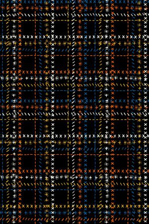 格子印花华亿平台图片