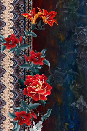 底纹印花华亿平台图片