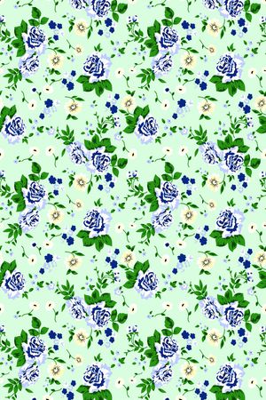 碎花裙系列印花华亿平台图片