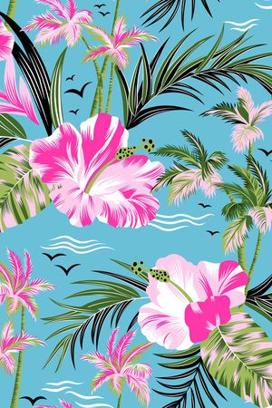 热带华亿平台印花华亿平台图片