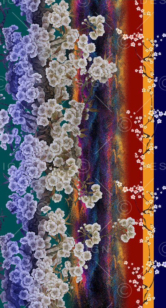 梅花印花华亿平台图片