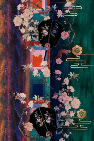 底纹印花华亿平台图片