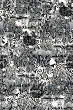 抽象男装印花华亿平台图片