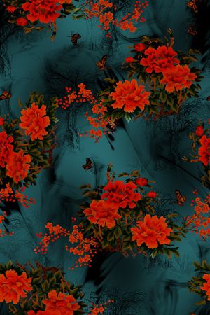 香云纱印花华亿平台图片