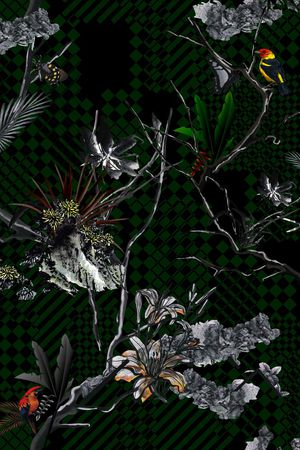 男装印花华亿平台图片