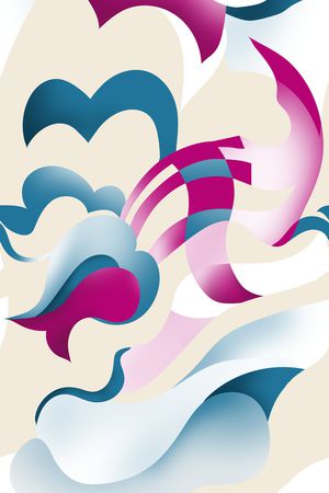 几何印花华亿平台图片