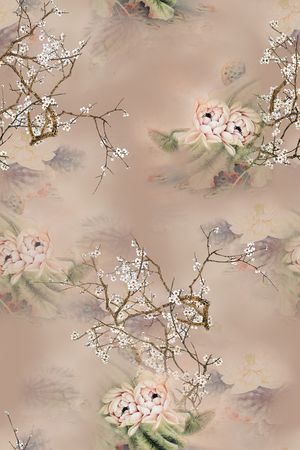 香云纱印花华亿平台图片