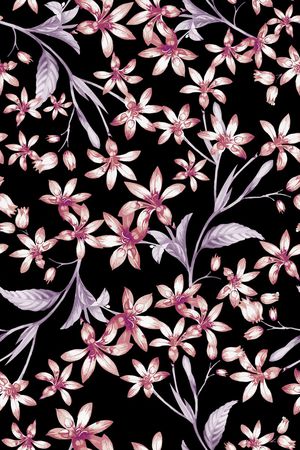 绿植树叶印花华亿平台图片