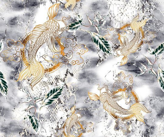 复古印花华亿平台图片