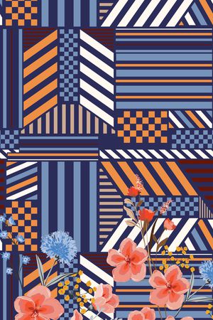 女装定位花印花华亿平台图片