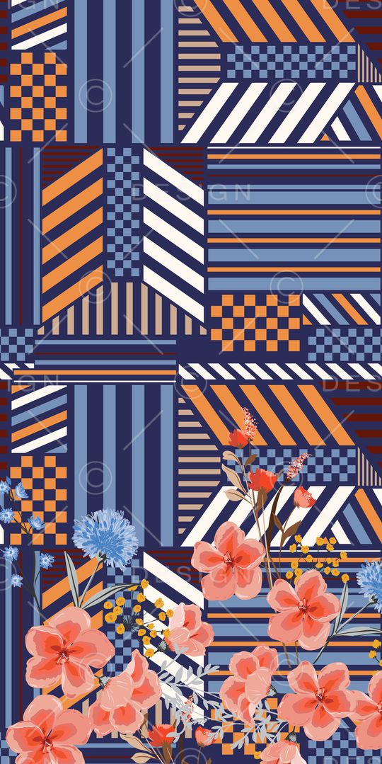 女装定位花印花华亿平台图片