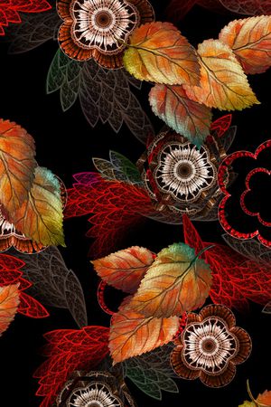 几何印花华亿平台图片