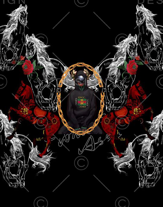 男装印花华亿平台图片