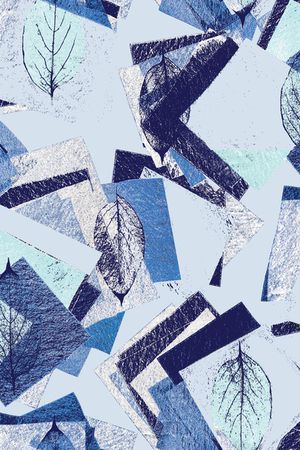 绿植树叶印花华亿平台图片