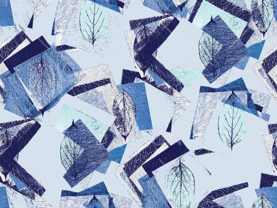 绿植树叶印花华亿平台图片