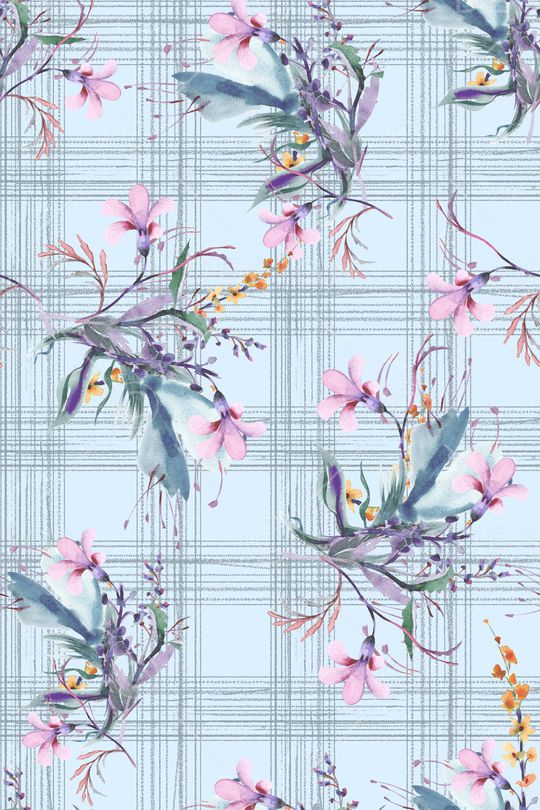 格子印花华亿平台图片