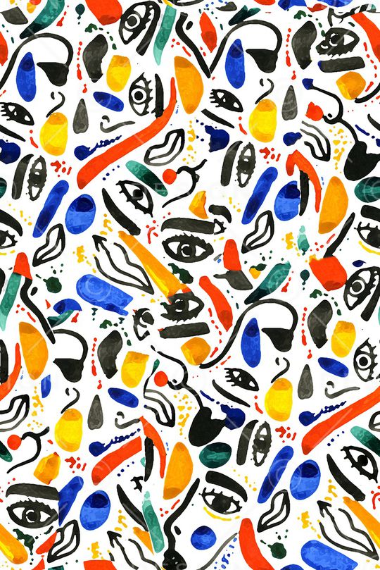 人物印花华亿平台图片