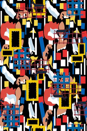 涂鸦印花华亿平台图片