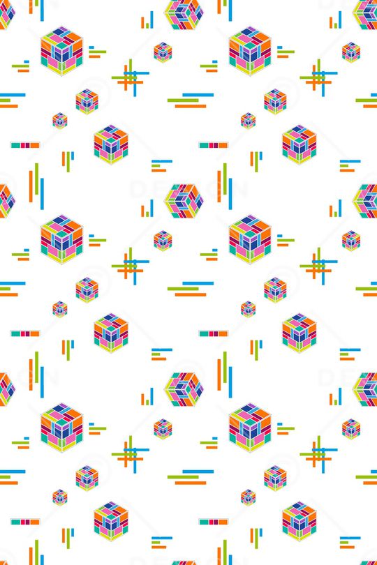 几何印花华亿平台图片