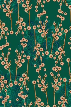 中国风华亿平台印花华亿平台图片