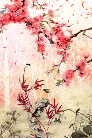 定位花印花华亿平台图片