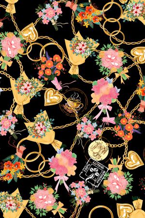 链条印花华亿平台图片