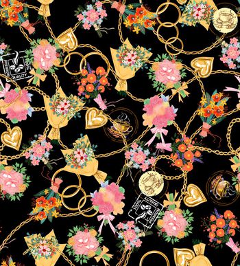 1334282-200614花束链条回路黑