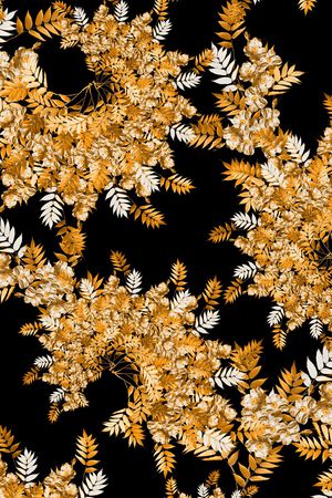 绿植树叶印花华亿平台图片