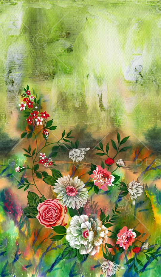 定位花印花华亿平台图片