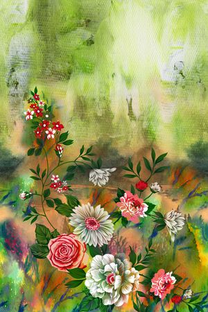 定位花印花华亿平台图片