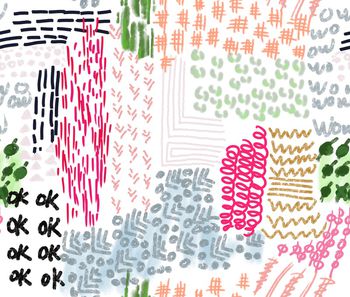 涂鸦印花华亿平台图片