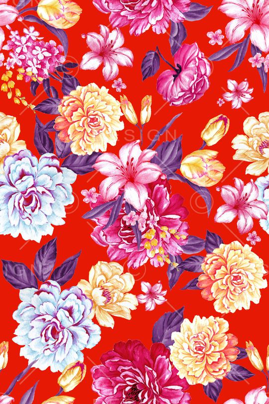 水彩印花华亿平台图片