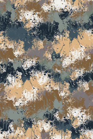 抽象男装印花华亿平台图片