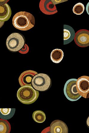 几何印花华亿平台图片