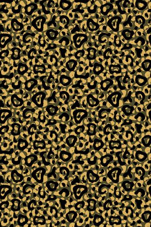 豹纹印花华亿平台图片