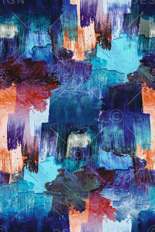 抽象男装印花华亿平台图片