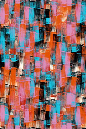 抽象男装印花华亿平台图片