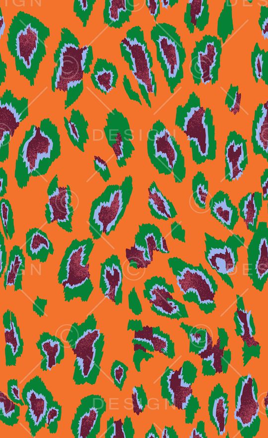 豹纹印花华亿平台图片