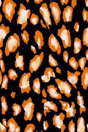 豹纹印花华亿平台图片