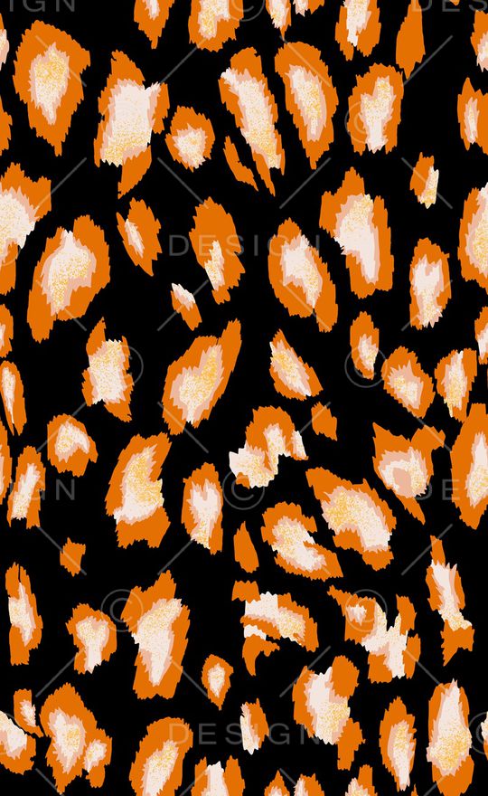 豹纹印花华亿平台图片