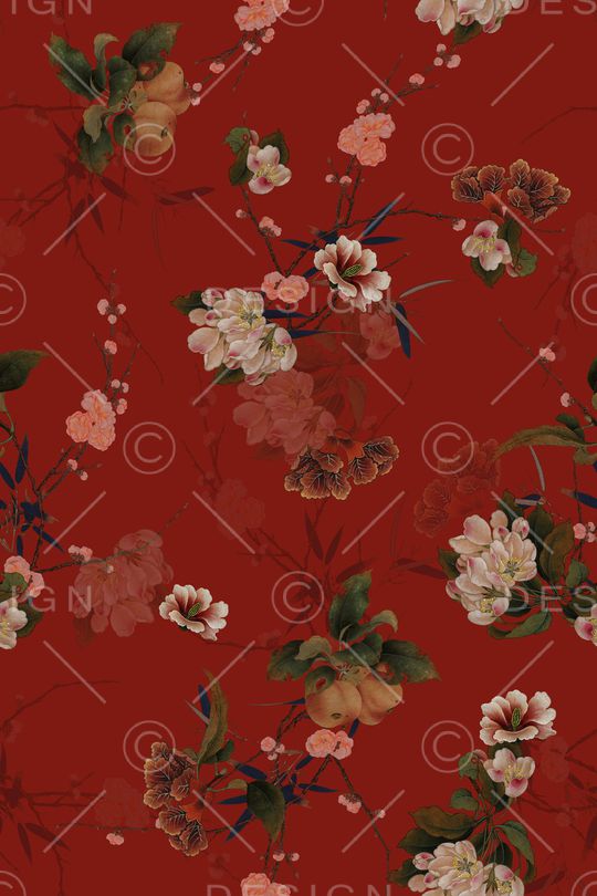 旗袍印花华亿平台图片