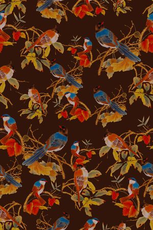 旗袍印花华亿平台图片