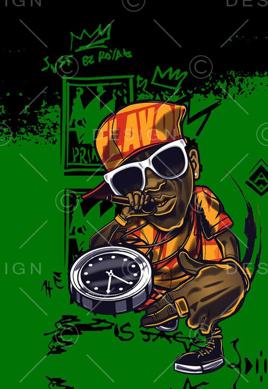 几何方块印花华亿平台图片