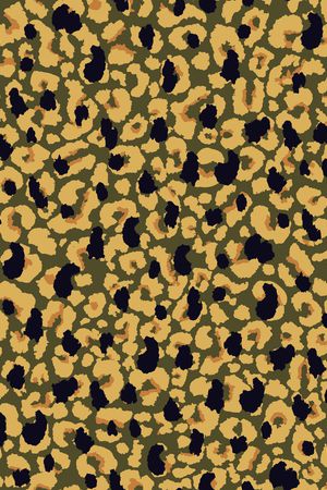 豹纹印花华亿平台图片