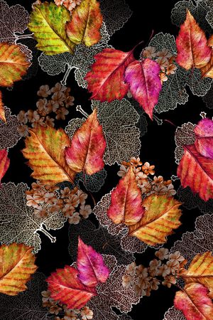 绿植树叶印花华亿平台图片