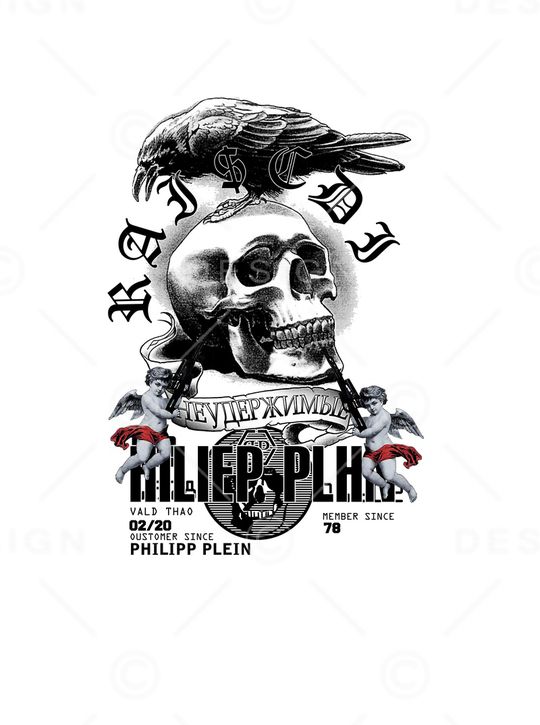 胸前独幅印花华亿平台图片