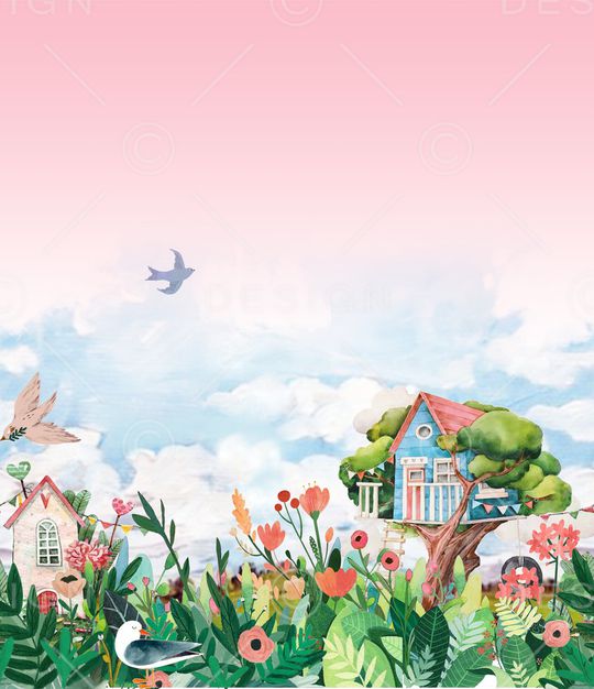 花鸟印花华亿平台图片