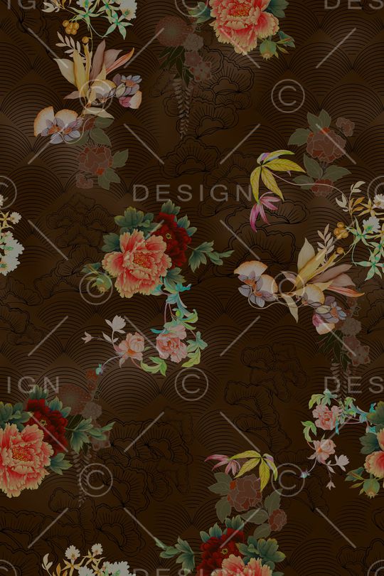 旗袍印花华亿平台图片