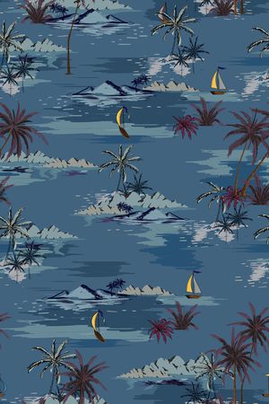 热带华亿平台印花华亿平台图片