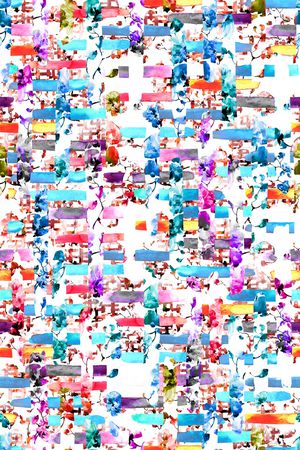 几何印花华亿平台图片